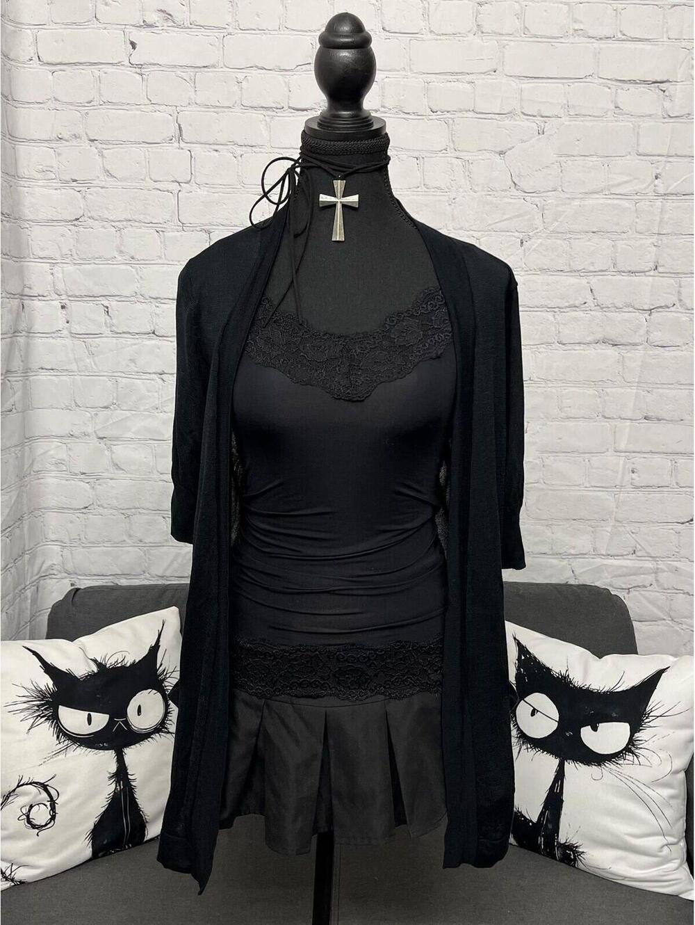 H&M  Open Black Cardigan
